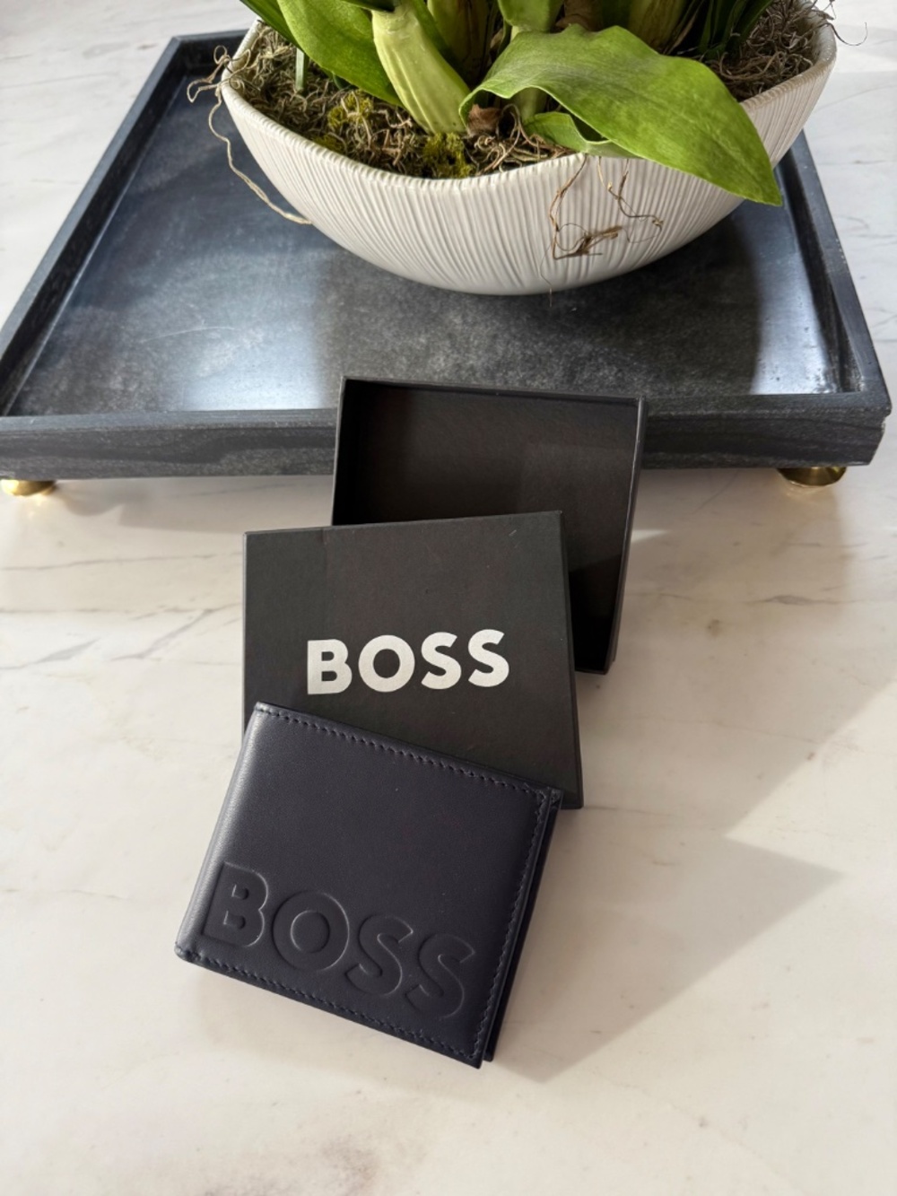 New Hugo Boss Laslo Leather Bifold Wallet - Picture 8 of 12